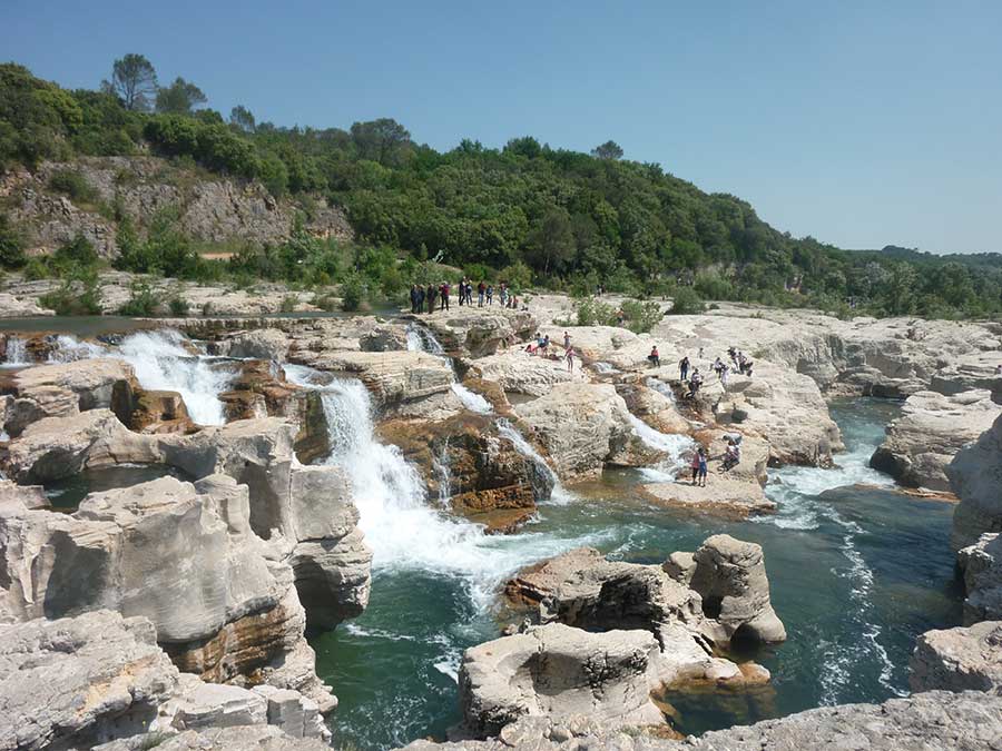 Wasserfälle von Sautadet